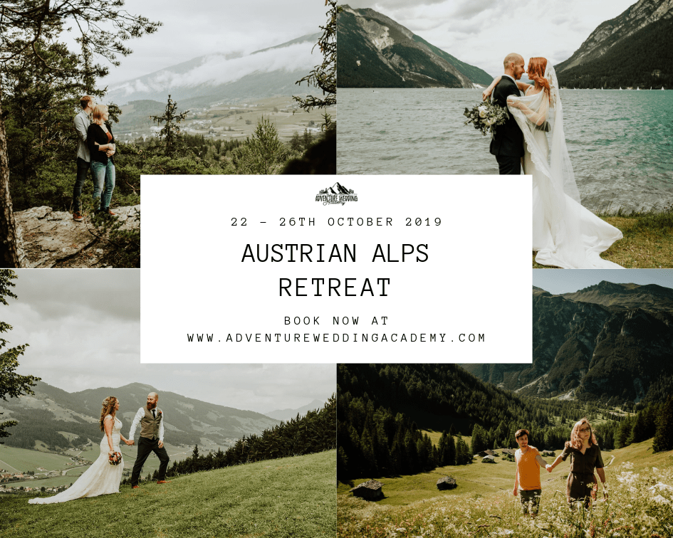 Austrian Alps Retreat Collage Image