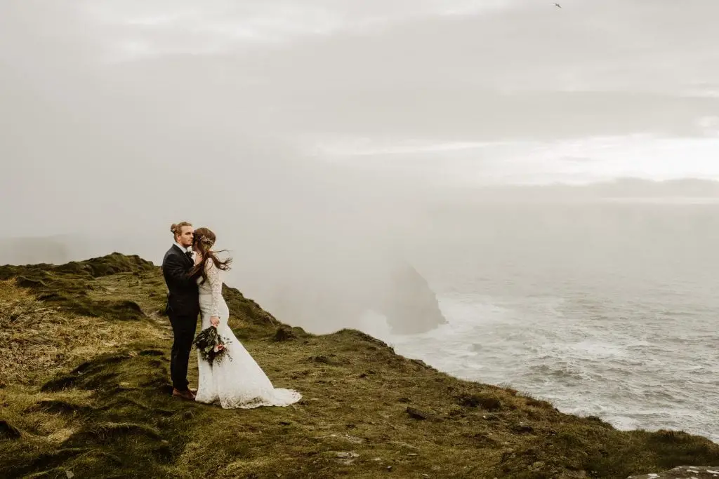 An elopement in Ireland by Destination Wedding Photographer Wild Connections Photography