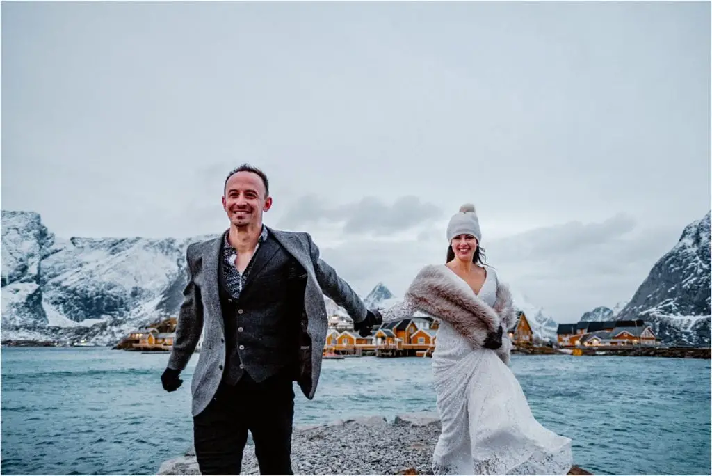 Lofoten Norway elopement photo by WIld Connections Photography