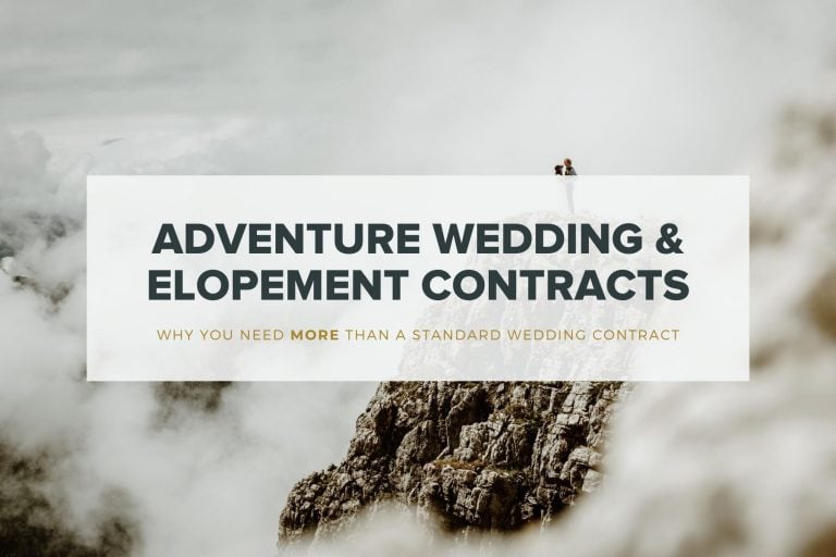 Does Your Contract Cover Adventure Weddings?