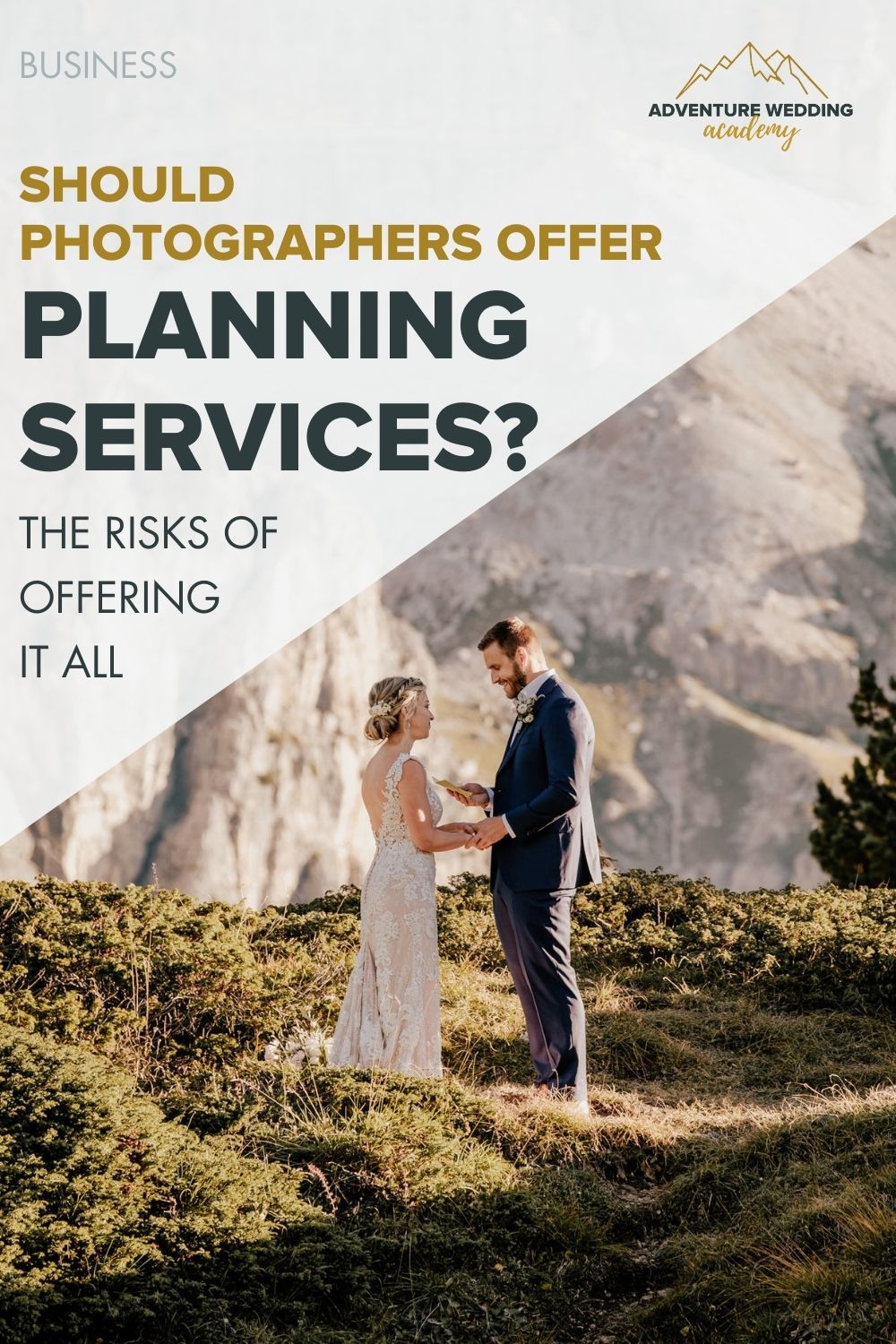 should photographers offer elopement planning services?
